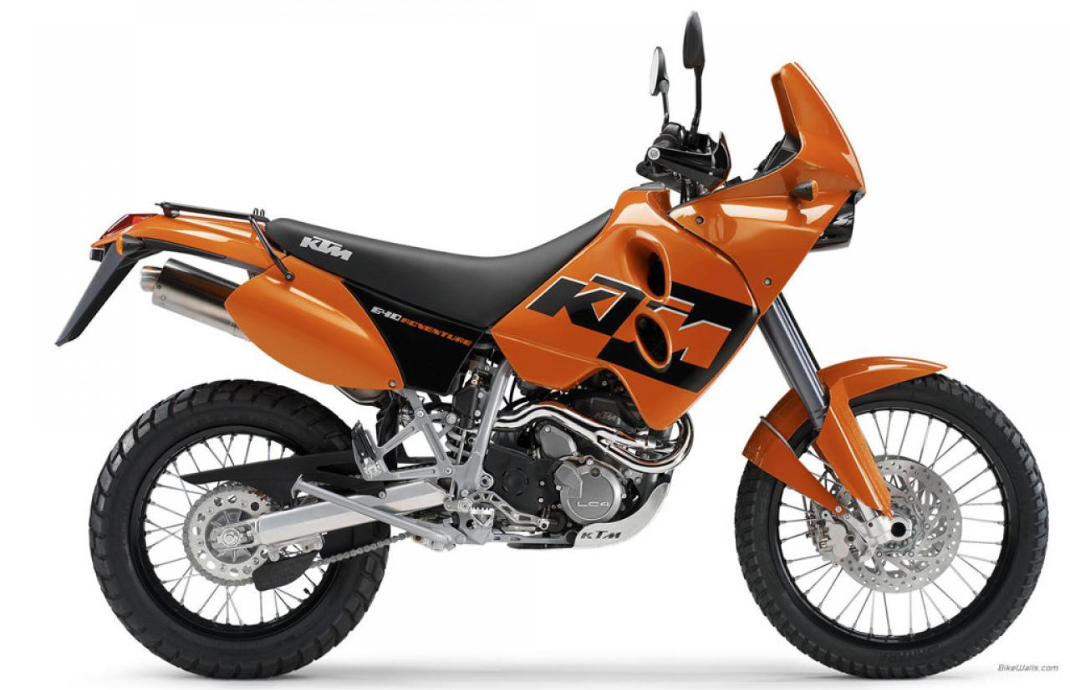 Support for KTM 400 LS - E YEAR 2004-2005