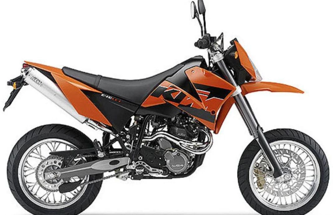 Support for KTM 640 LC4 YEAR 2003-2007