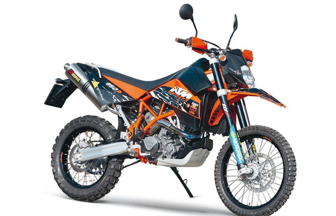 Support for KTM 950 SUPER ENDURO YEAR 2006-2008