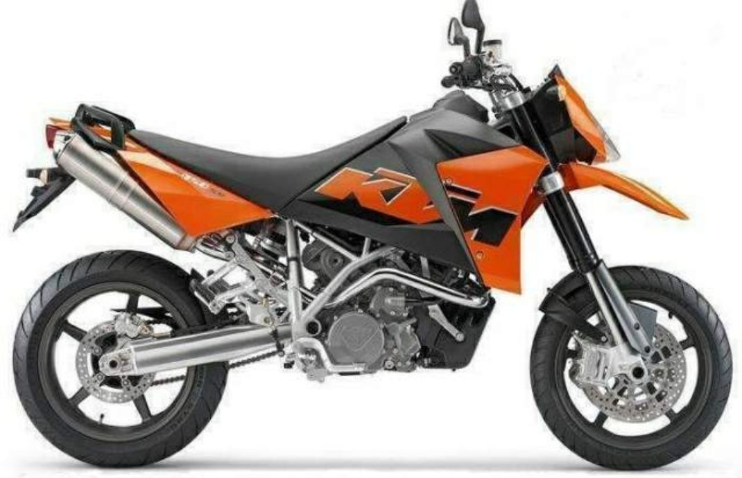Support for KTM 950 SUPERMOTO YEAR 2005-2008