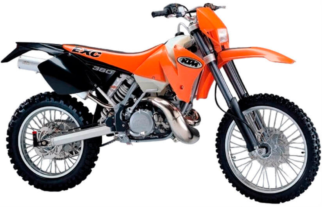 OVERSUSPENSION EN KTM 380 EXC AÑO 2000-2001
