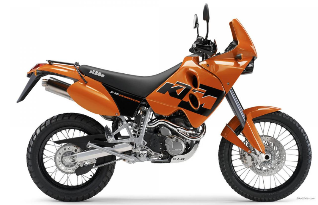 Support for KTM 400 LS-E YEAR 2004-2005