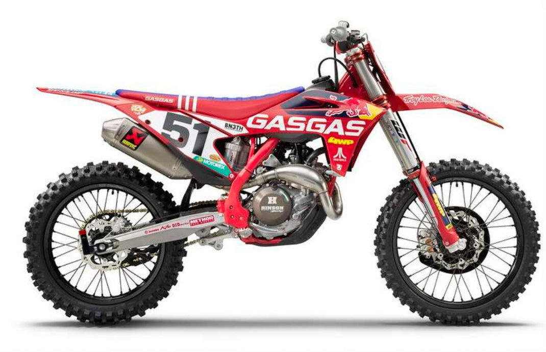 KIT GASGAS MC 450F TROY LEE DESIGNS YEAR 2024