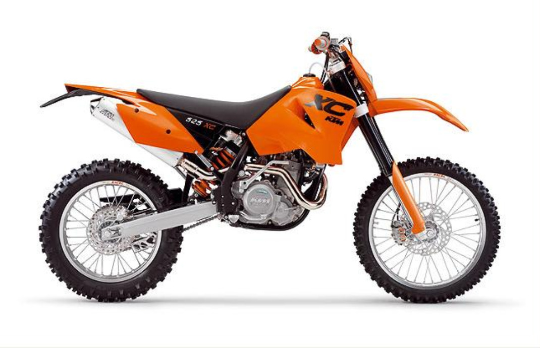 Support for KTM 525 XC YEAR 2003-2007