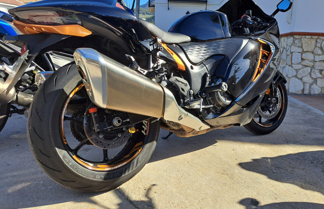 OVERSUSPENSION EN SUZUKI Hayabusa 1300