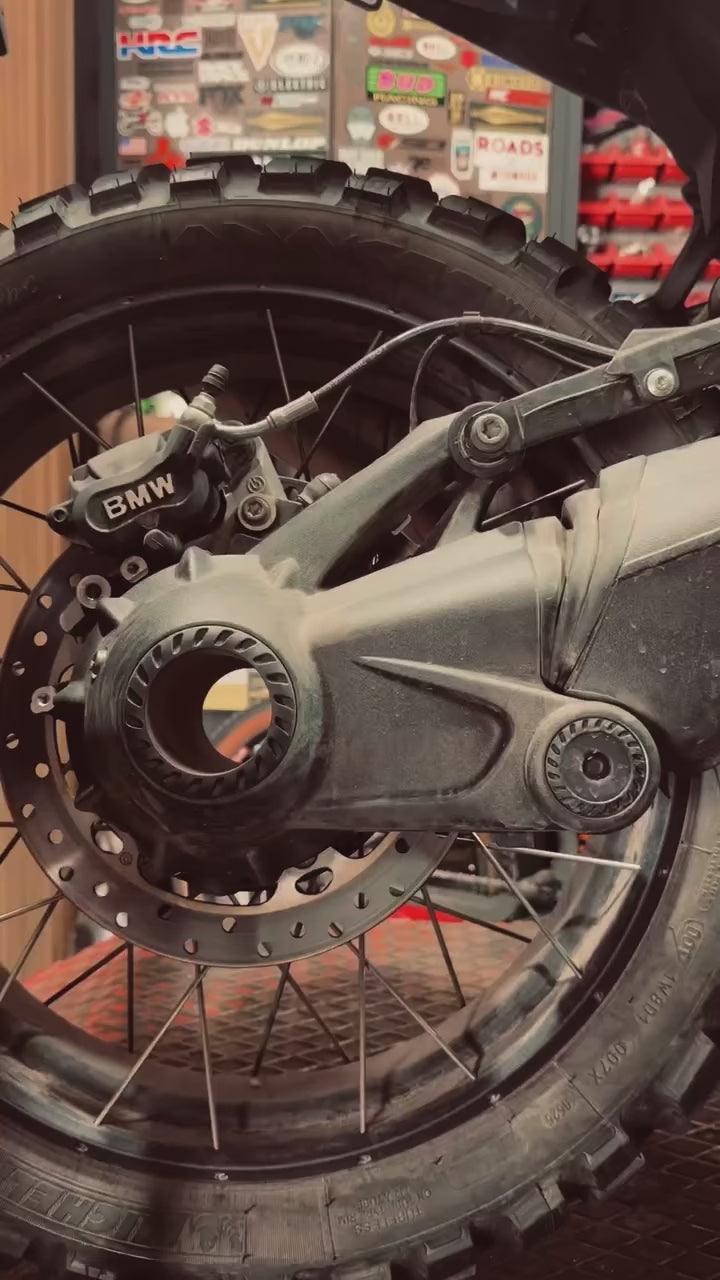 Instalación Oversuspension en BMW R12 GS
